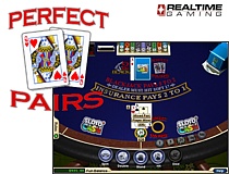 Blackjack Perfect Pairs-Real Time Gaming-collage