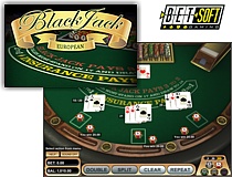 European Blackjack-Betsoft Gaming-collage
