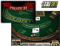 Pirate 21 Blackjack-Betsoft Gaming-collage