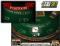 Pontoon Blackjack-Betsoft Gaming-collage