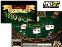 Super 7 Blackjack-Betsoft Gaming-collage
